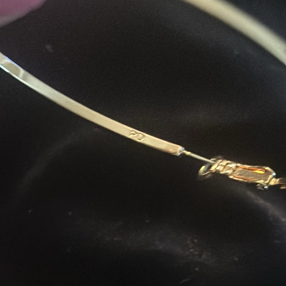 Premier Designs Large Rose Gold Tone Hoop Earrings - Picture 5 of 5